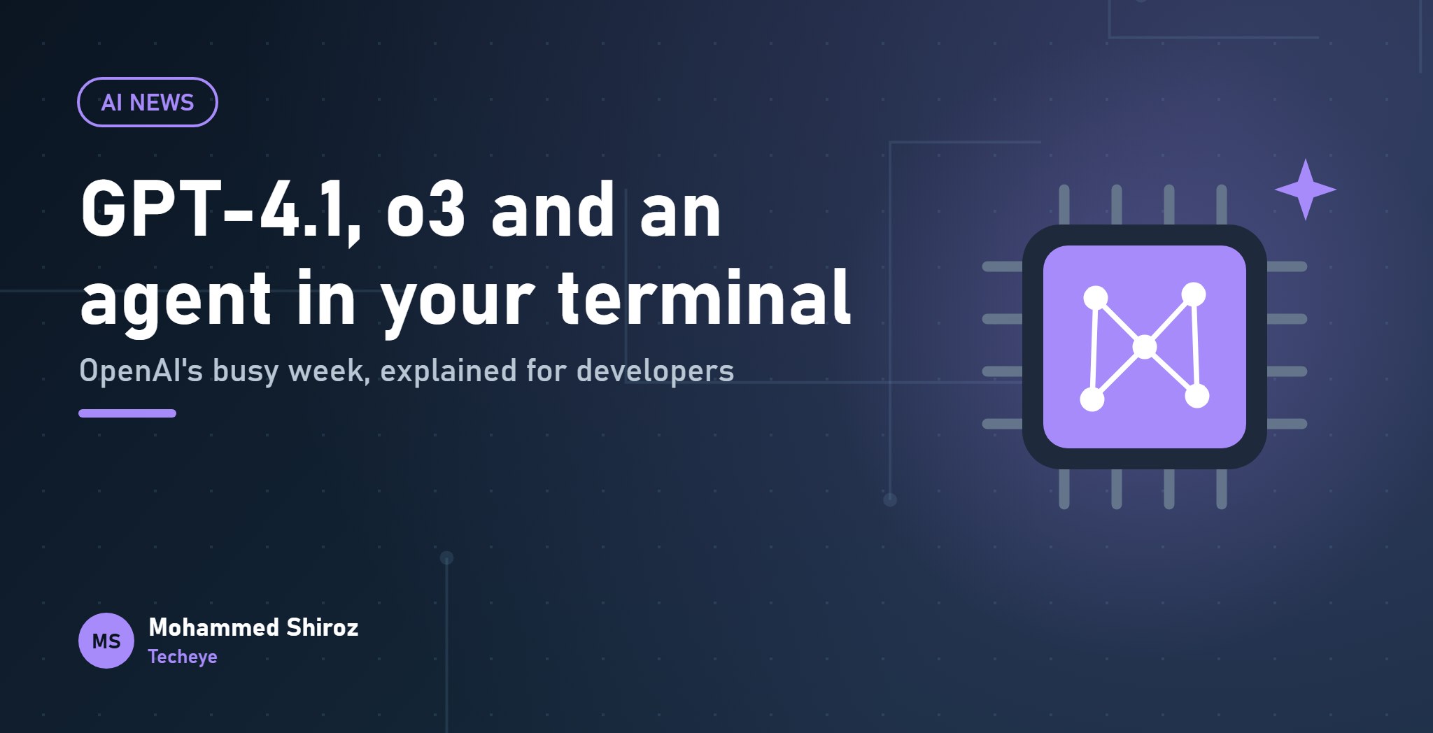 OpenAI's April for Developers: GPT-4.1, o3, o4-mini and Codex CLI