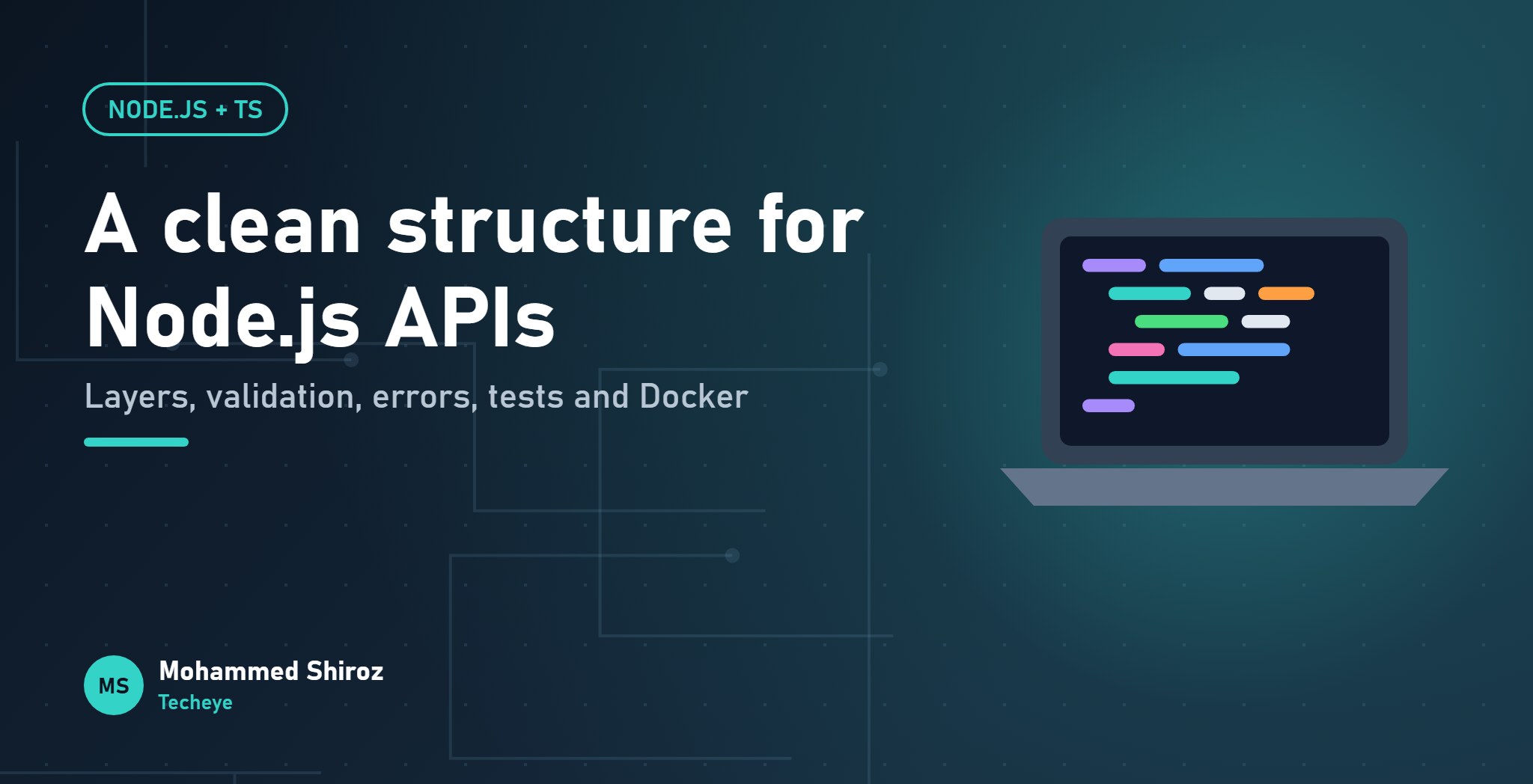 A Clean Project Structure for TypeScript and Node.js API Services