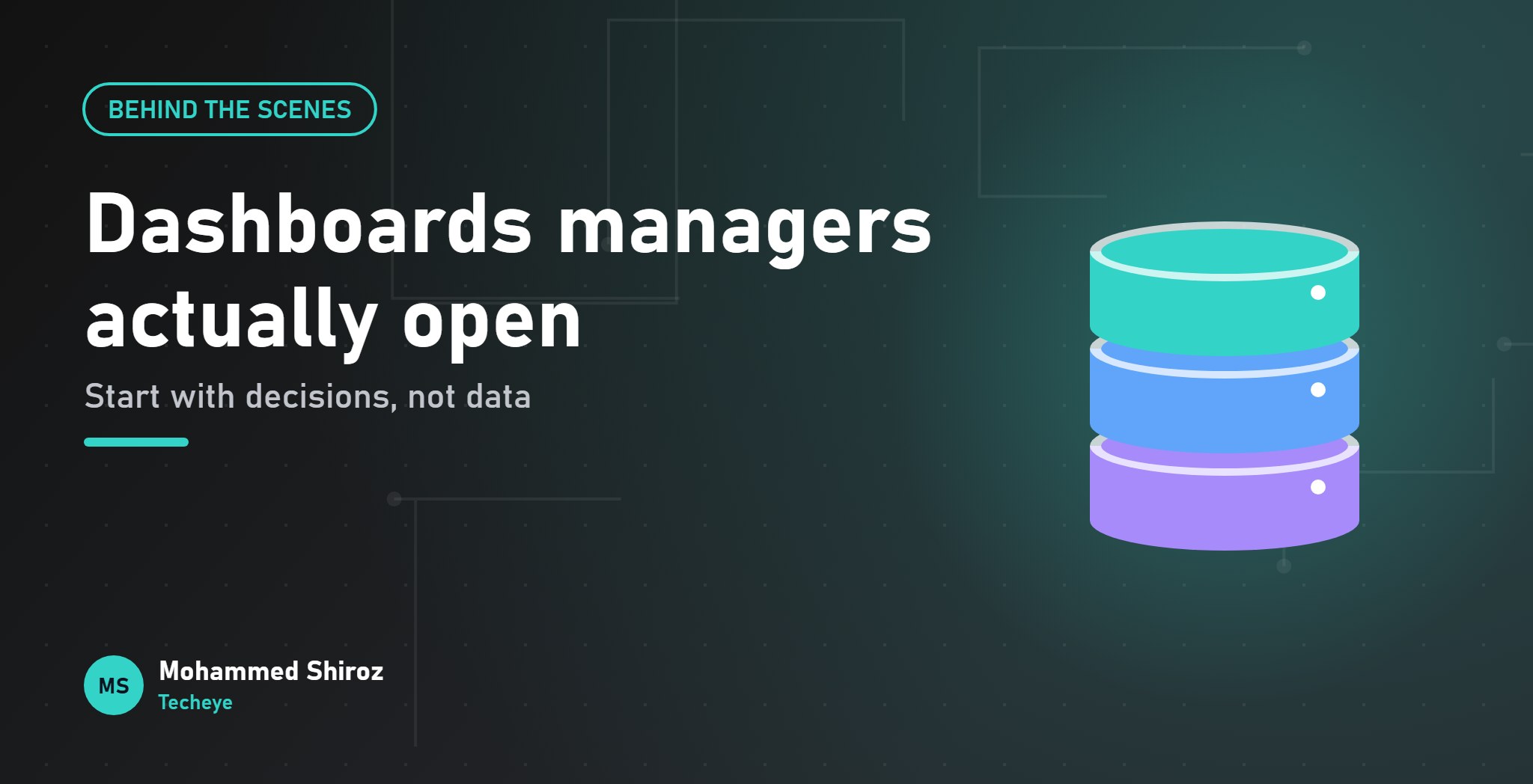 Designing Reports and Dashboards Managers Actually Use