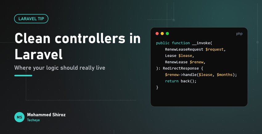 Clean Controllers in Laravel: Actions, Services or Form Requests?