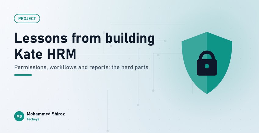 Building an HR and CRM System: Lessons From Kate HRM